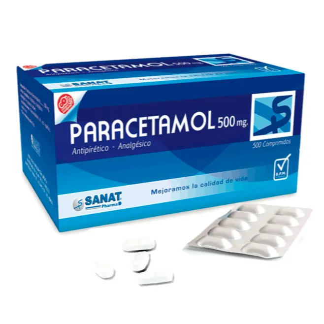 PARACETAMOL 500 MG CAJA X 500 COMPRIMIDOS - Ecofarma